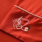 シルクパジャマ（刺しゅう）