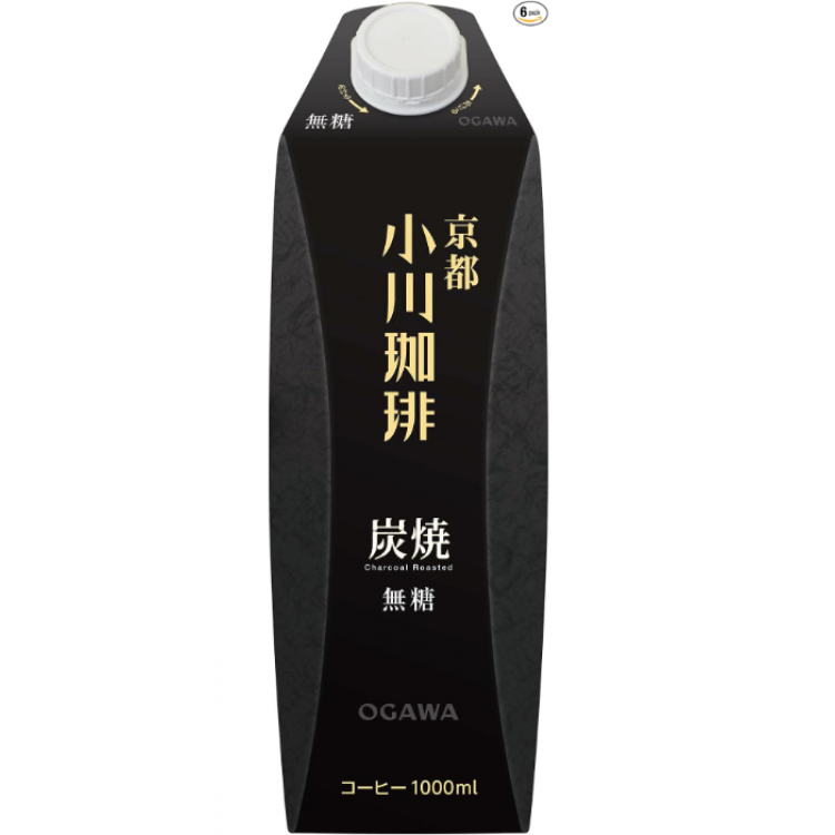 京都小川珈琲 炭火珈琲 無糖 